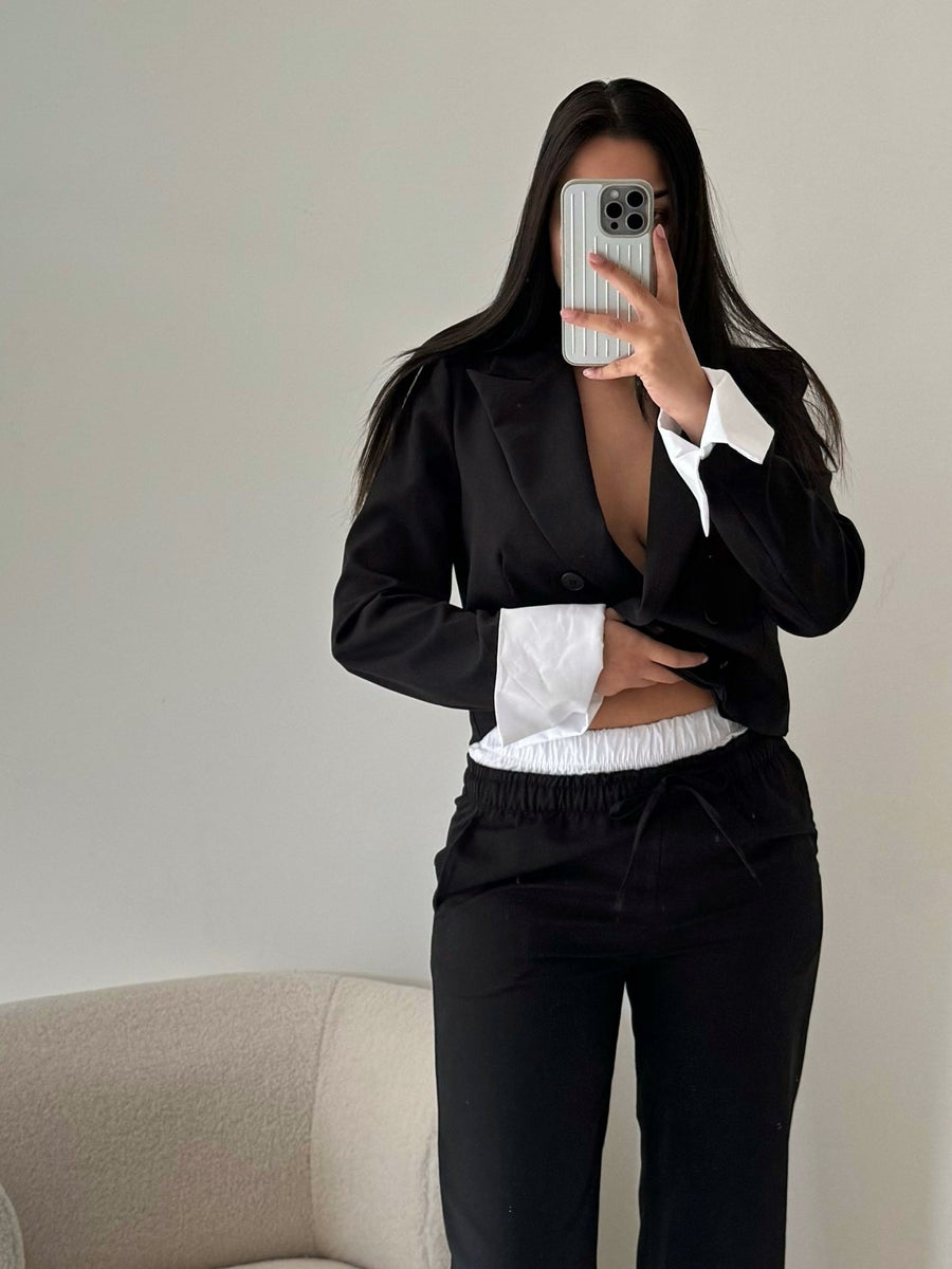 BLAZER CROP TOMBOY - CLTHS THE LABEL