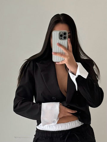 BLAZER CROP TOMBOY - CLTHS THE LABEL